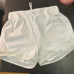 White Lululemon Shorts